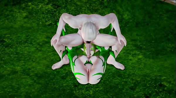 Elves fuck in the forest to restore the balance of love in the world of hentai 3d anime 