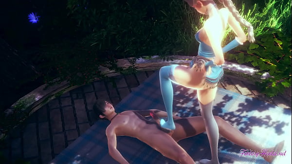 Frozen Hentai - Elsa Footjob thumbnail