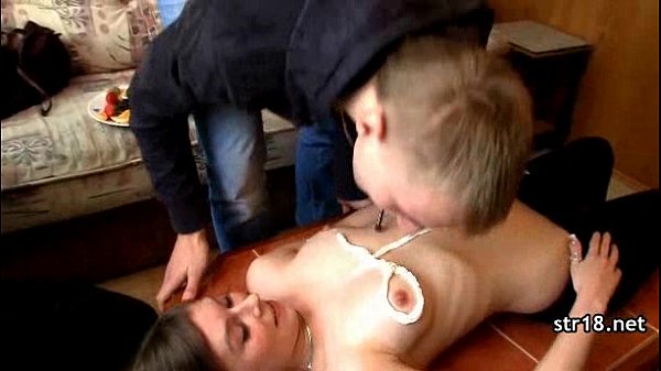 Adorbale teencutie is one tight slut