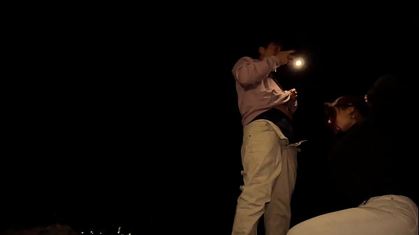 Nonton Fucking Hard On A Cliff At Night Until We Cum At The Same Time thumbnail