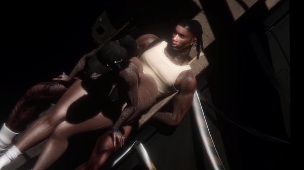 Slut fucked while ordering second life