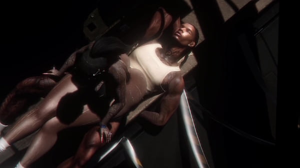 Slut fucked while ordering second life