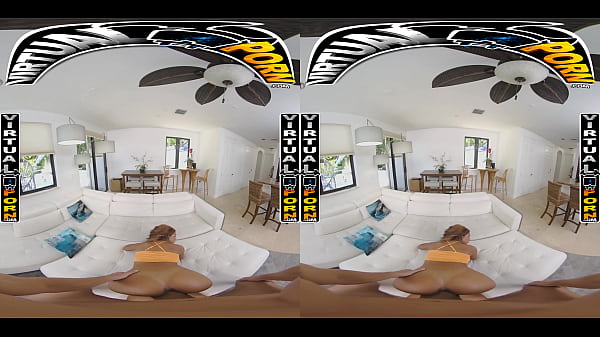 Virtual porn your stepsis babi star sees you staring and decides to ride your cock for her audience 