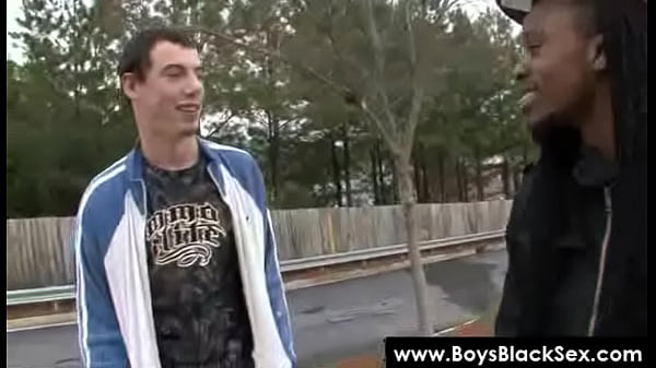 Blacks Thugs Breaking Down Sissy White Boys 04 