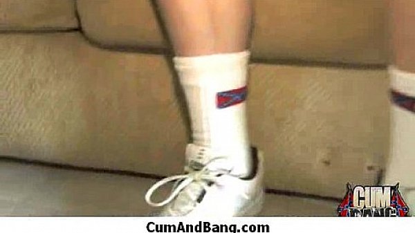 Nice ebony fucked by several white guys in all holes 17 