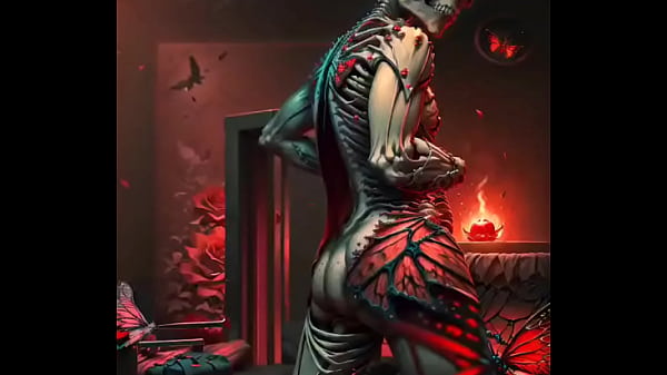 Nonton #aiart #skull thumbnail