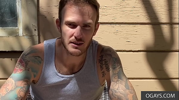 White guy solo on his dick 