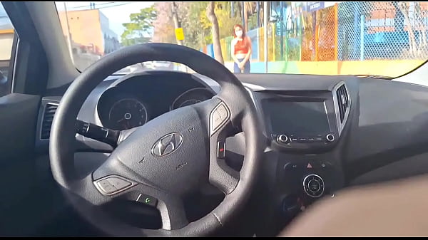 Risky masturbation in public for a student in public