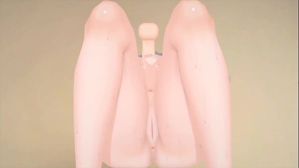 Blue eyed blonde anime cutie gets_fucked hard with 3 facials (Hentai)_Koikatsu!