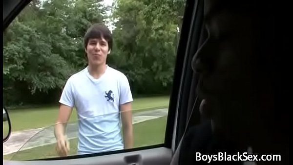 White Sexy Teen Gay Boy Love Big Black Dick Inside Him 17
