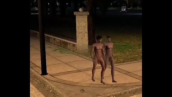 NAKED WALK THROUGH THE CITY