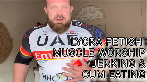 Nonton Lycra Fetish Metal Bending Muscle Worship With Cum Eating Ending thumbnail