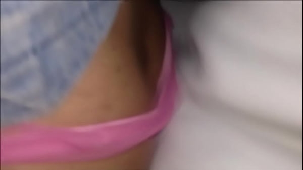 Dando no cine com a calcinha fio pink de gatinho da Fabiana esp do amigo Cls2017