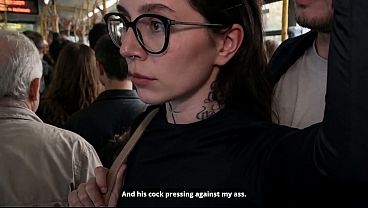 Nonton A Stranger Groped Me On A Public Bus! He Inserted A Shaft Into My Virgin Asshole! [ai-modified] thumbnail