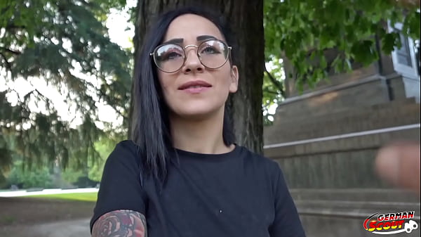 German Scout - Cute Bitch Natasha Ink Talk To Fuck At Real Street Model Job thumbnail