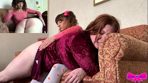 Spanking Bog Stepsister For Stealing Diaper Lizzy James And Dakota Marr Ageplay thumbnail