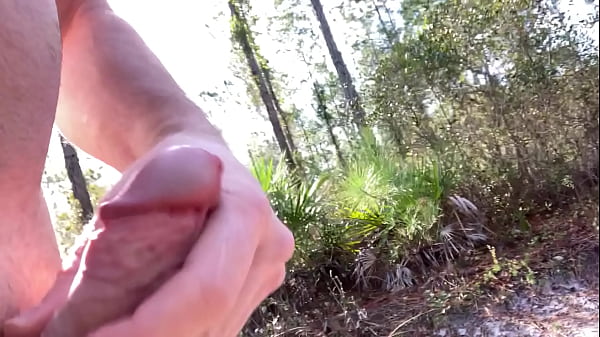 Play MP4 - Abandoning my clothes on a walk through the woods