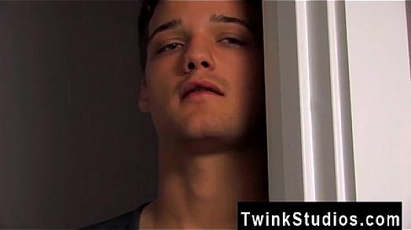 Amazing gay scene Levon and Krys are in a building together. One is 