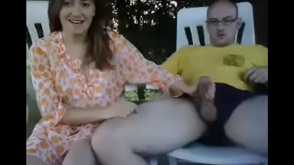 Hot couple fucking outside