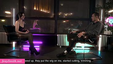 Jeny smith and nashidni in a video speaking about sex pranks and threesomes 