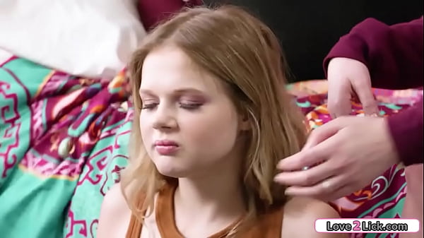 2 stepmoms visit stepdaughter at college and give her her first lesbian blonde sucks her feet and the asian milf asslicks her in 3some