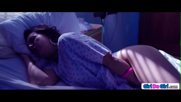 Brunette patient meets the busty milf night nurse and is confused that she gets oral.Her standard nurse comes in and joins.The babes lick and facesit 