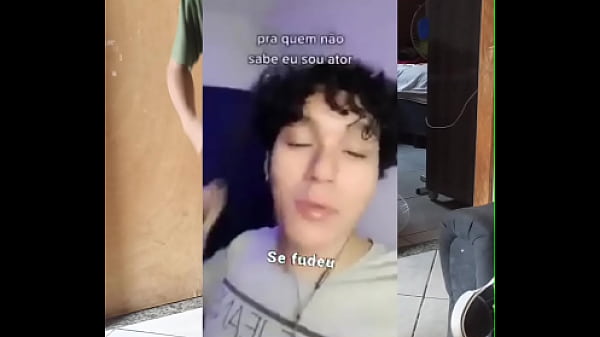 Olha esse novinho idiota que deu bobeira e perdeu a virgindade do cu 