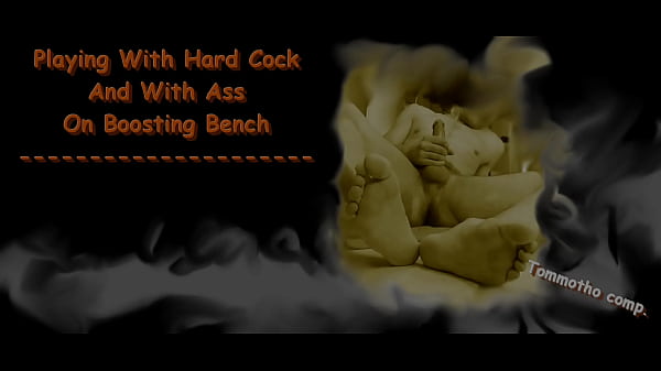 Tom Motho masturbates in gym room while fingering and jerkinkg 
