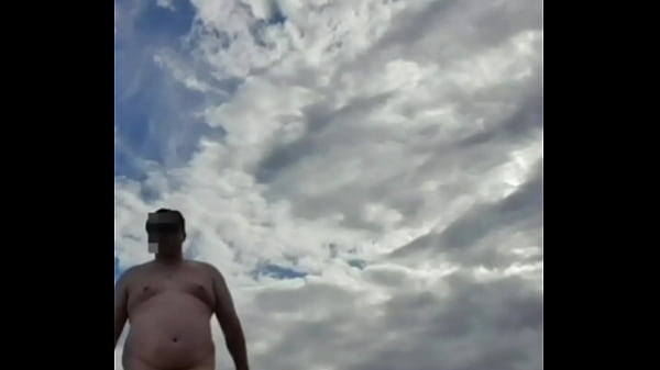 Nudist day out at the beach 