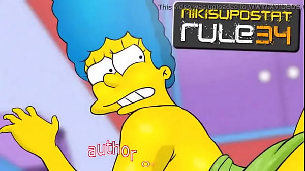 The Simpsons - Comendo o cu da Marge...ELA TEVE AT&Eacute; QUE ABRIR AS PERNAS...VIROU OS OLHOS FAZENDO UM ANAL GOSTOSO 