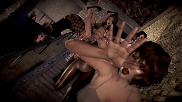 Futanari zombie Fucks Ada Wong Resident Evil 