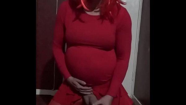 crossdressing sissy faggot_mark wright and all he wants_for christmas is a real cock