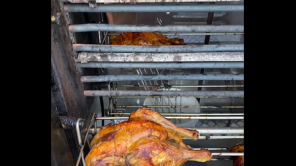 Sacrificial spit &ndash; the infernal dance of dripping fat