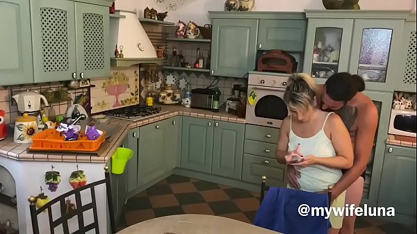 At first_my wife_didn t_know she_was being filmed with the camera