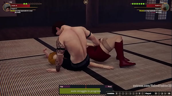 Gigi Vs Roxy [nf3d Mixed Mma Combat Femdom Redhead] thumbnail