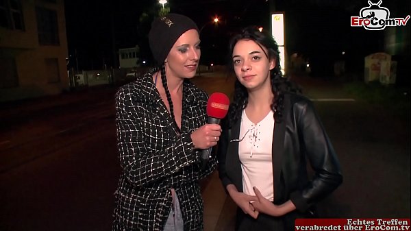 German Prostitute At Public Casting thumbnail