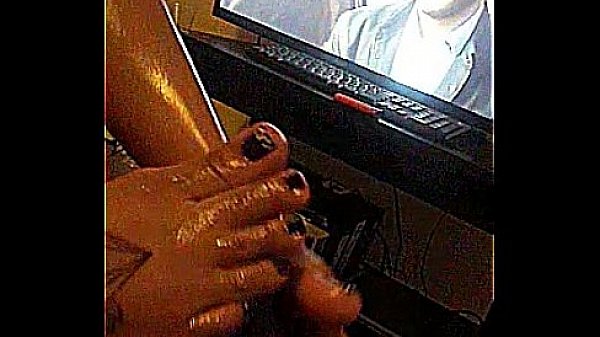 Asian plum juicy toes footjob