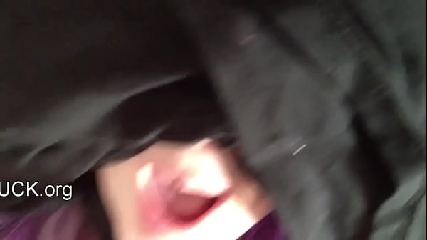 sticking my dick in my blindfolded girls mouth