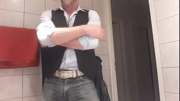 Nick strippingto his_thong