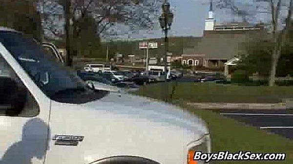 Blacksonboys - Interracial Bareback Hardcore Gay Fuck Video 15 thumbnail