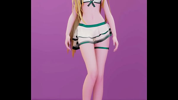 Nonton Date A Live Mayuri Hentai Undress Dance Bboom Bboom Song Blonde Girl Mmd 3d Clear Blue Clothes thumbnail