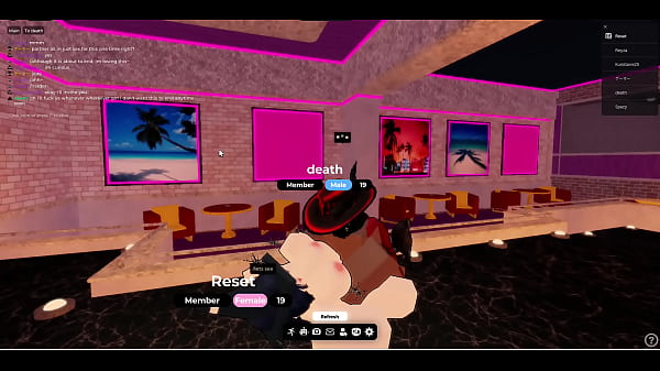 Virgin girl gets pumped in a roblox condo