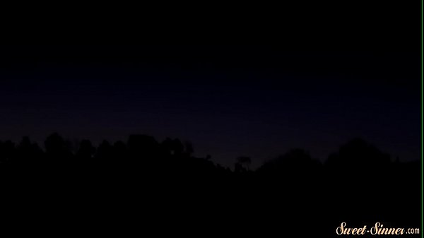 Cock_loving teen banged from_behind outdoors