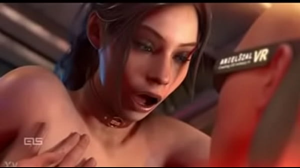 Claire Redfield Rideing on VR BBC Dick
