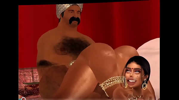 SecondLife Indian bimbofucks fat husband on wedding night