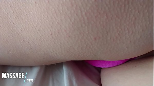 HOT Amateur Massage of Ass - Camel Toe From Behind 