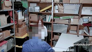 The Guard Spotted The Tag On My Stolen Panties So I Let Him Fuck Me
