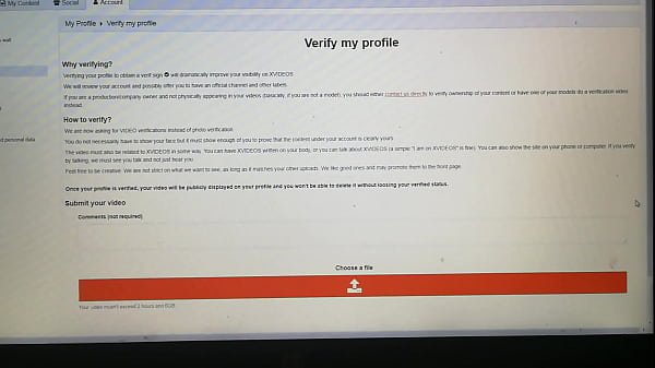 Verification video