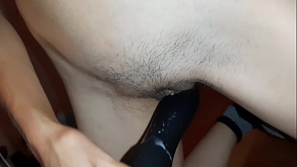 My Wet Pussy Takes A Big Strapon thumbnail
