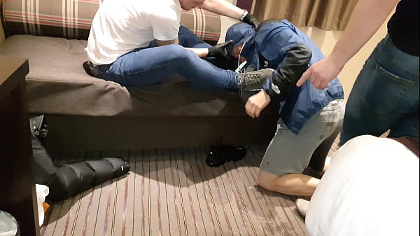 Slave Gets To Worship Trainers thumbnail